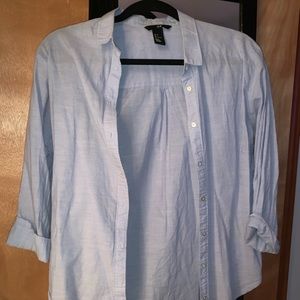 Light Blue Button Up